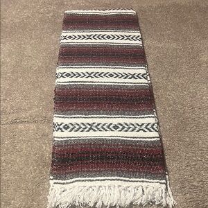 Baja Blanket Red and White
